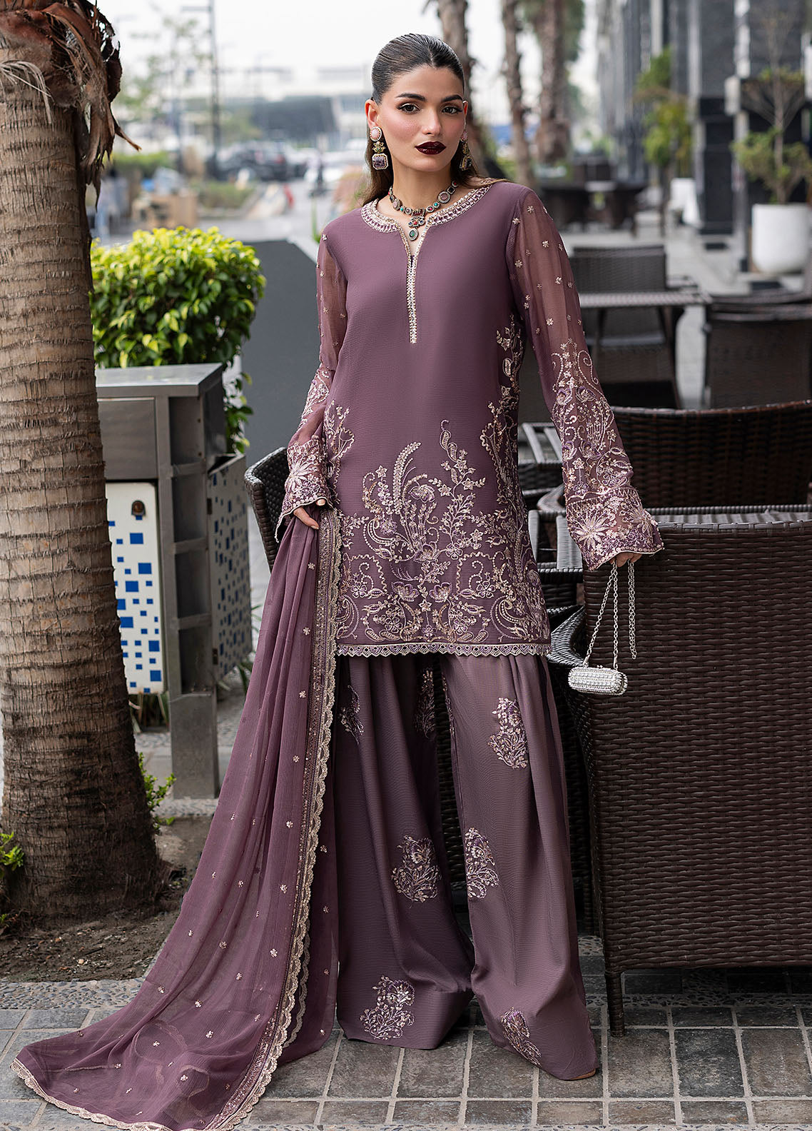 Sahane | At First Glance | CT 25005 Roseate - Ladies Clothes - Maria Faisal