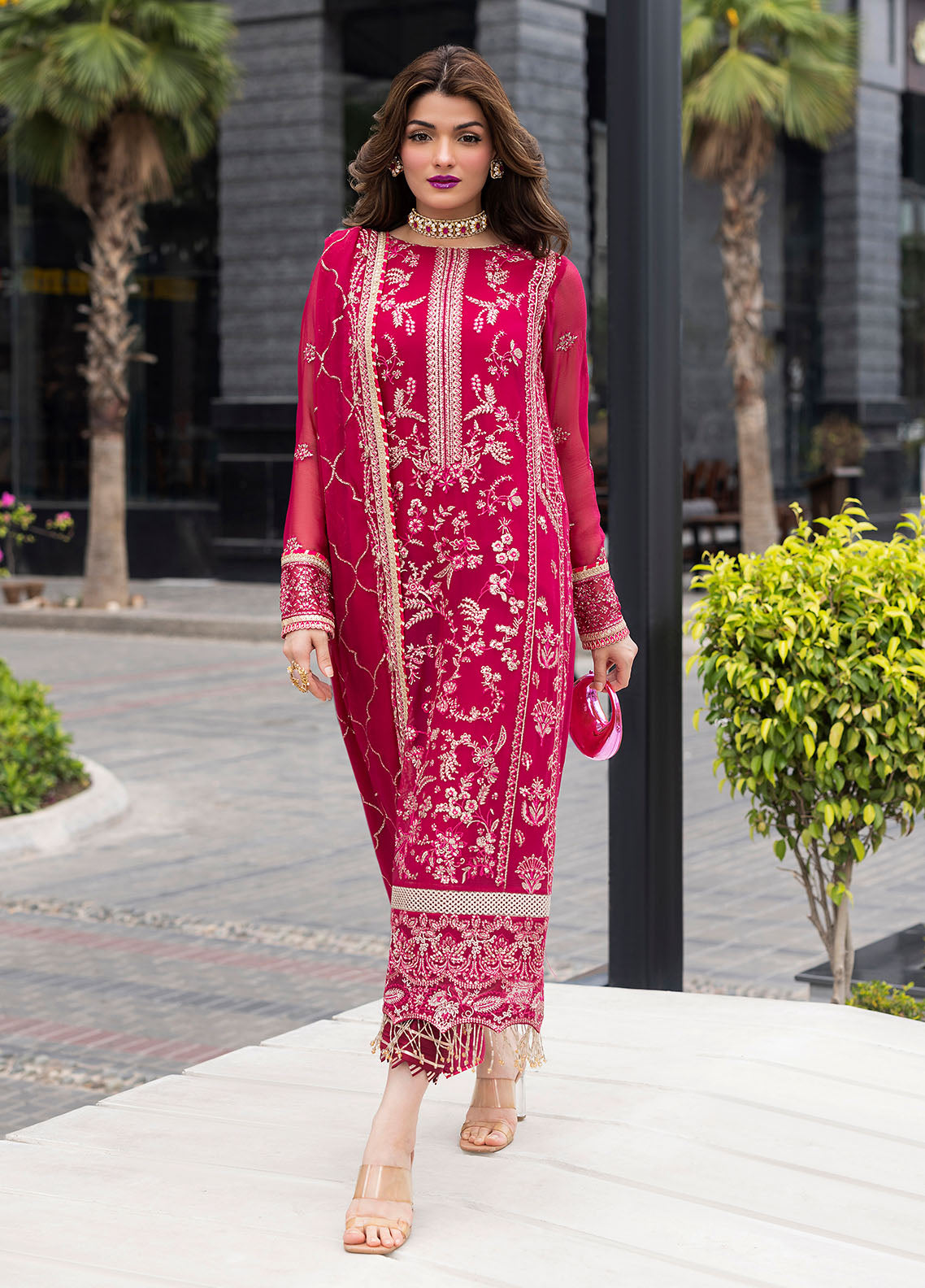 Sahane | At First Glance | CT 25003 Dousee - Ladies Clothes - Maria Faisal