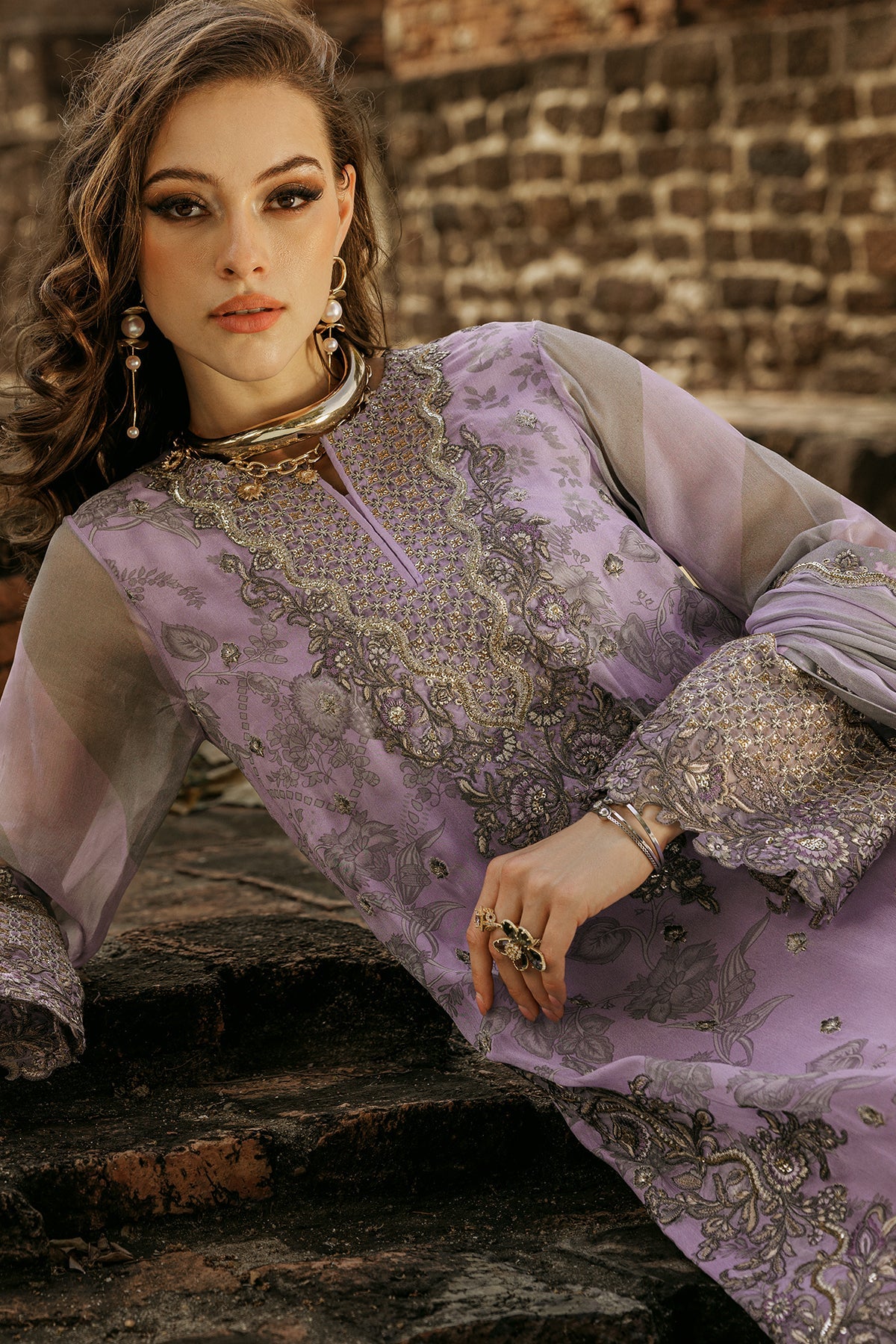 Charizma | Vasal Collection 25 | VSL25-04 by Maria Faisal - Registered Vendor of : Charizma - type : Ladies Clothes - 100% original wedding dresses