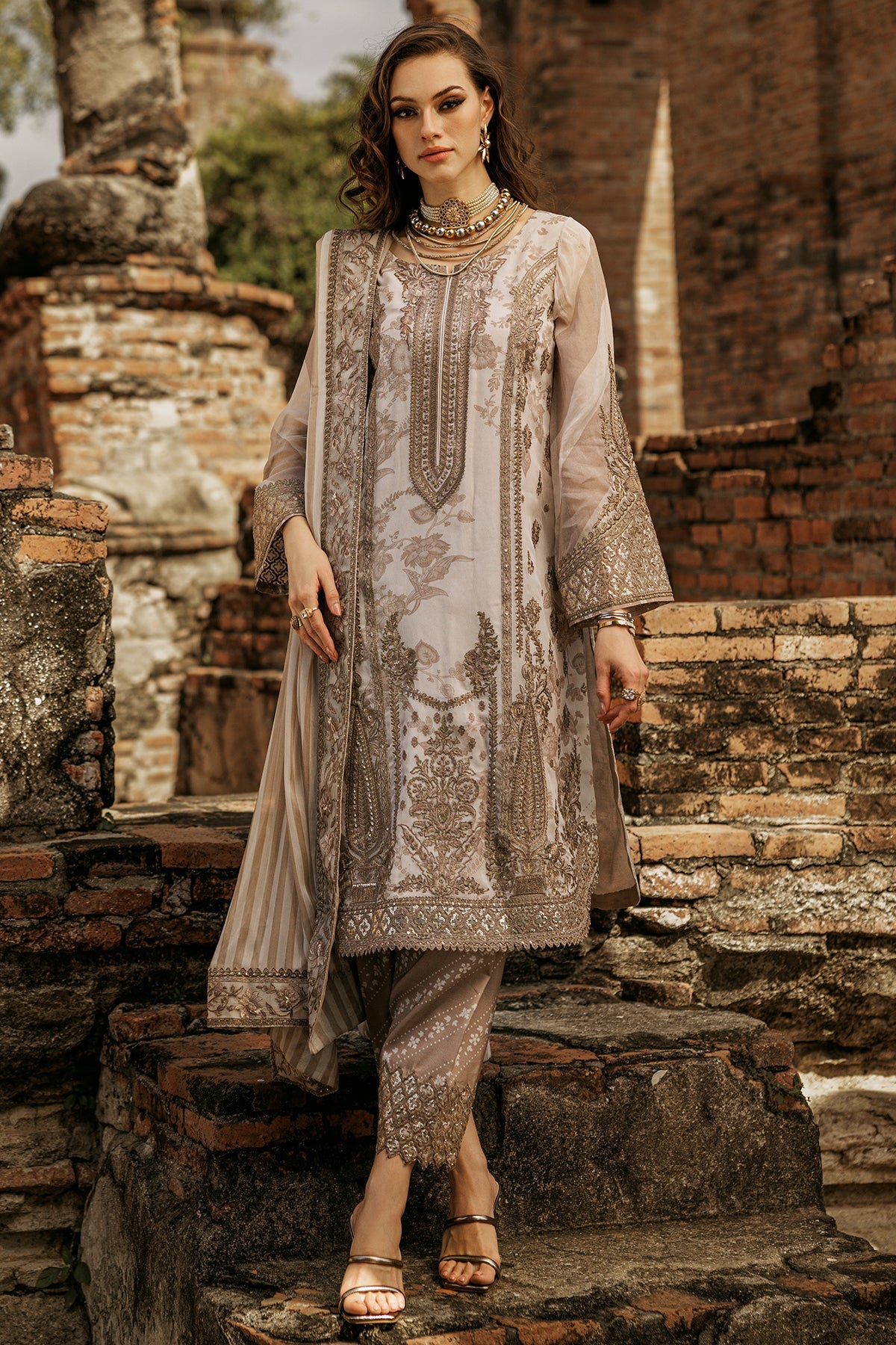 Charizma | Vasal Collection 25 | VSL25-06 by Maria Faisal - Registered Vendor of : Charizma - type : Ladies Clothes - 100% original wedding dresses