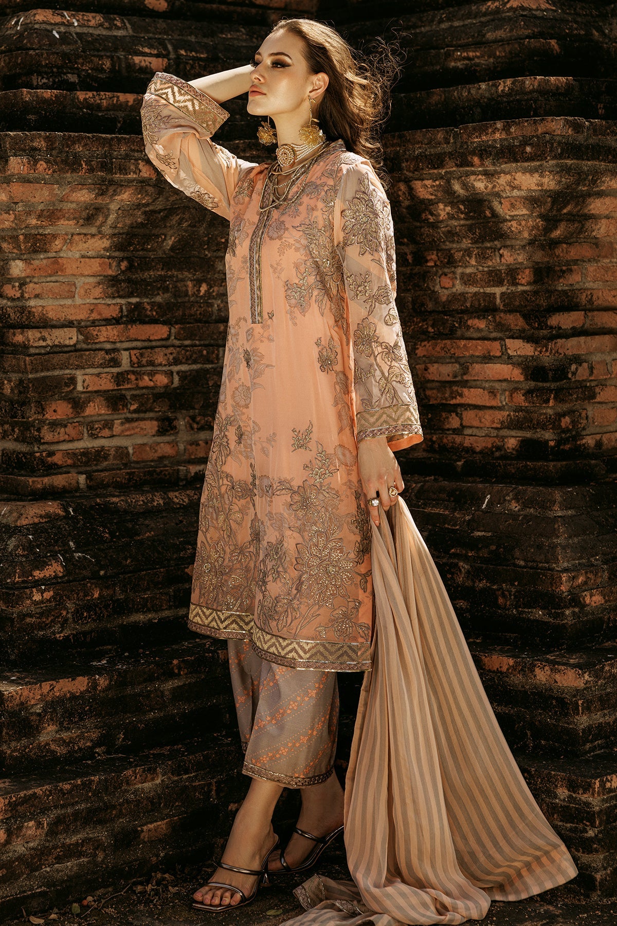 Charizma | Vasal Collection 25 | VSL25-05 by Maria Faisal - Registered Vendor of : Charizma - type : Ladies Clothes - 100% original wedding dresses