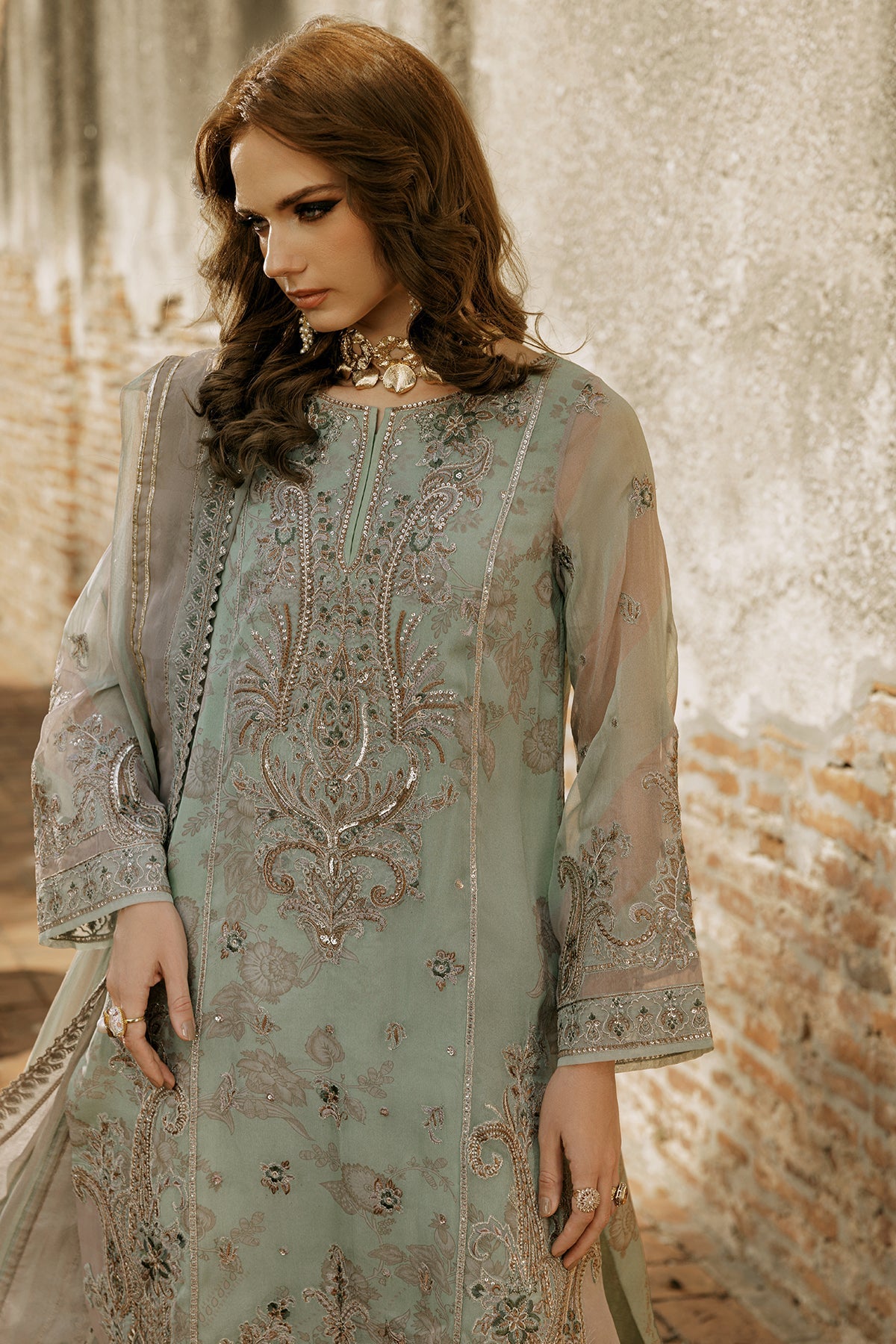 Charizma | Vasal Collection 25 | VSL25-03 by Maria Faisal - Registered Vendor of : Charizma - type : Ladies Clothes - 100% original wedding dresses