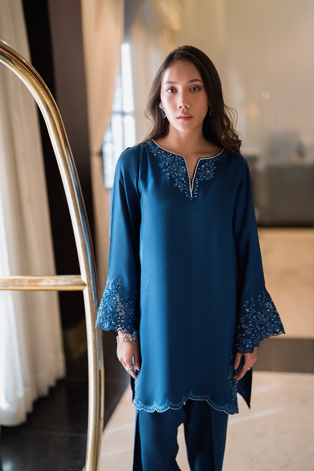 Azure | Diva Formals | Cobalt Glow - Ladies Clothes - Maria Faisal