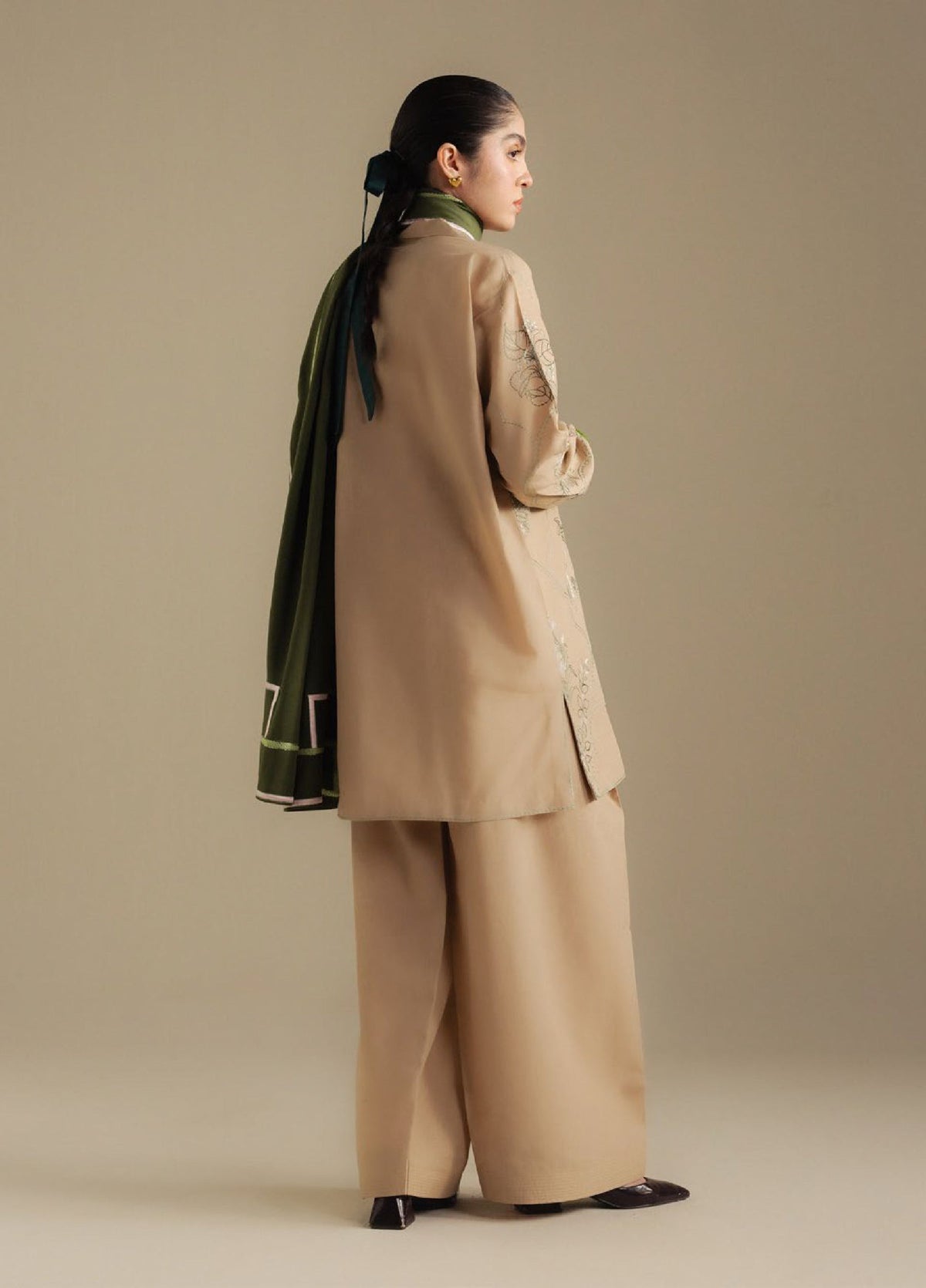 Zara Shahjahan | Coco Winter 25 | Amber-1A - Casual Dress - available at Maria Faisal in UK and USA.