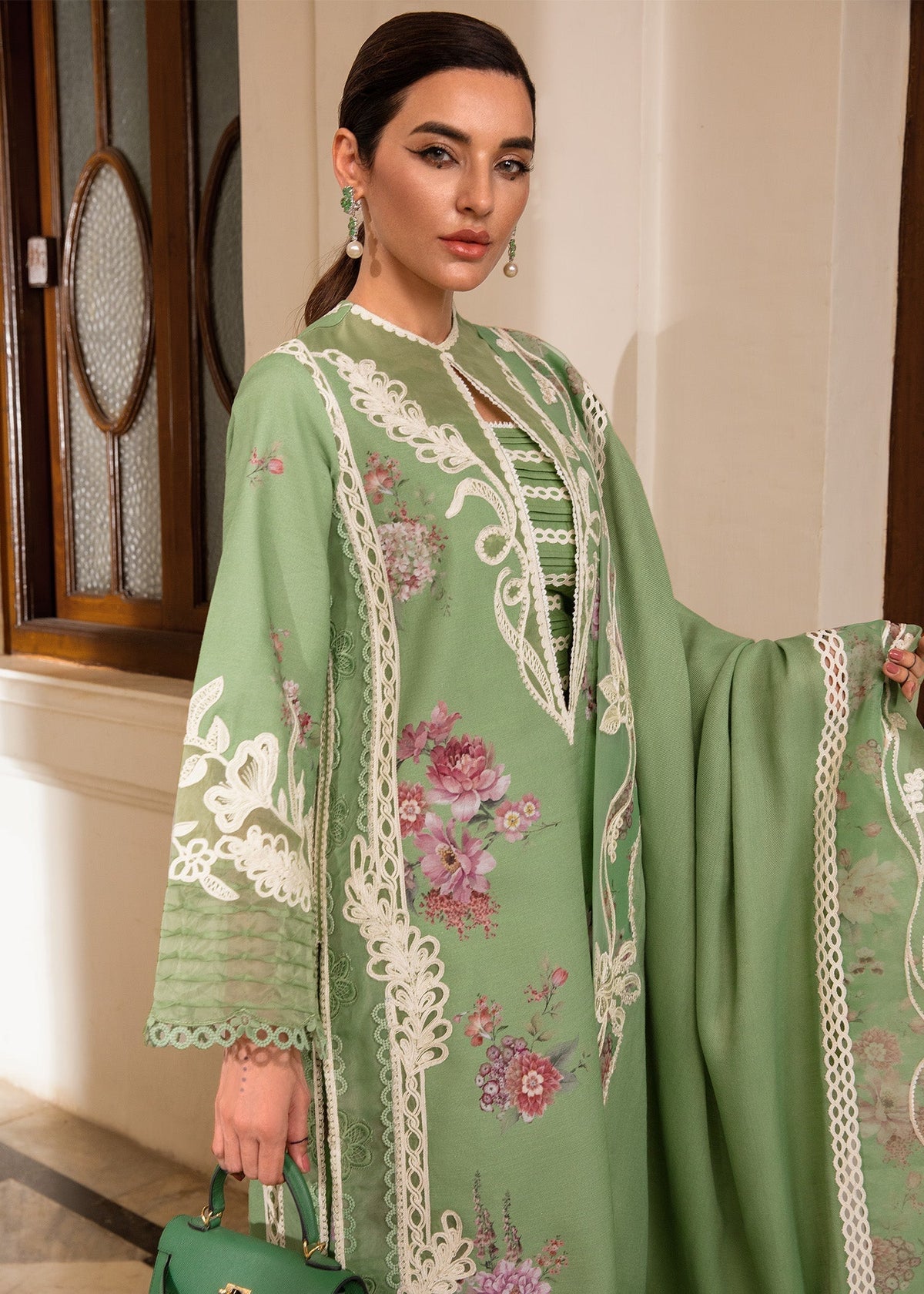 Crimson | Aaleen Winter 24 | Gulbaan - Ladies Clothes 