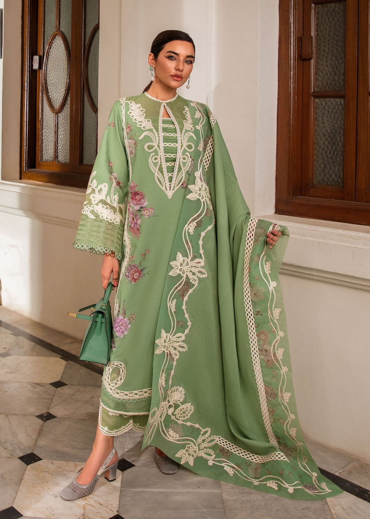 Crimson | Aaleen Winter 24 | Gulbaan - Ladies Clothes 