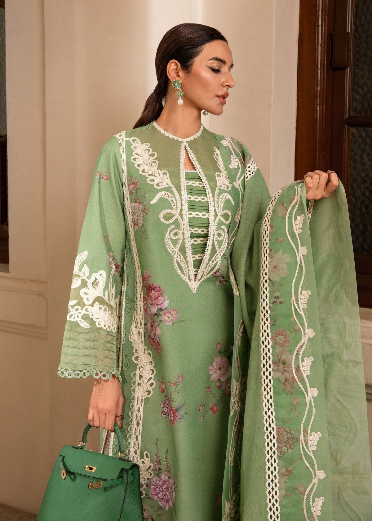 Crimson | Aaleen Winter 24 | Gulbaan - Ladies Clothes 