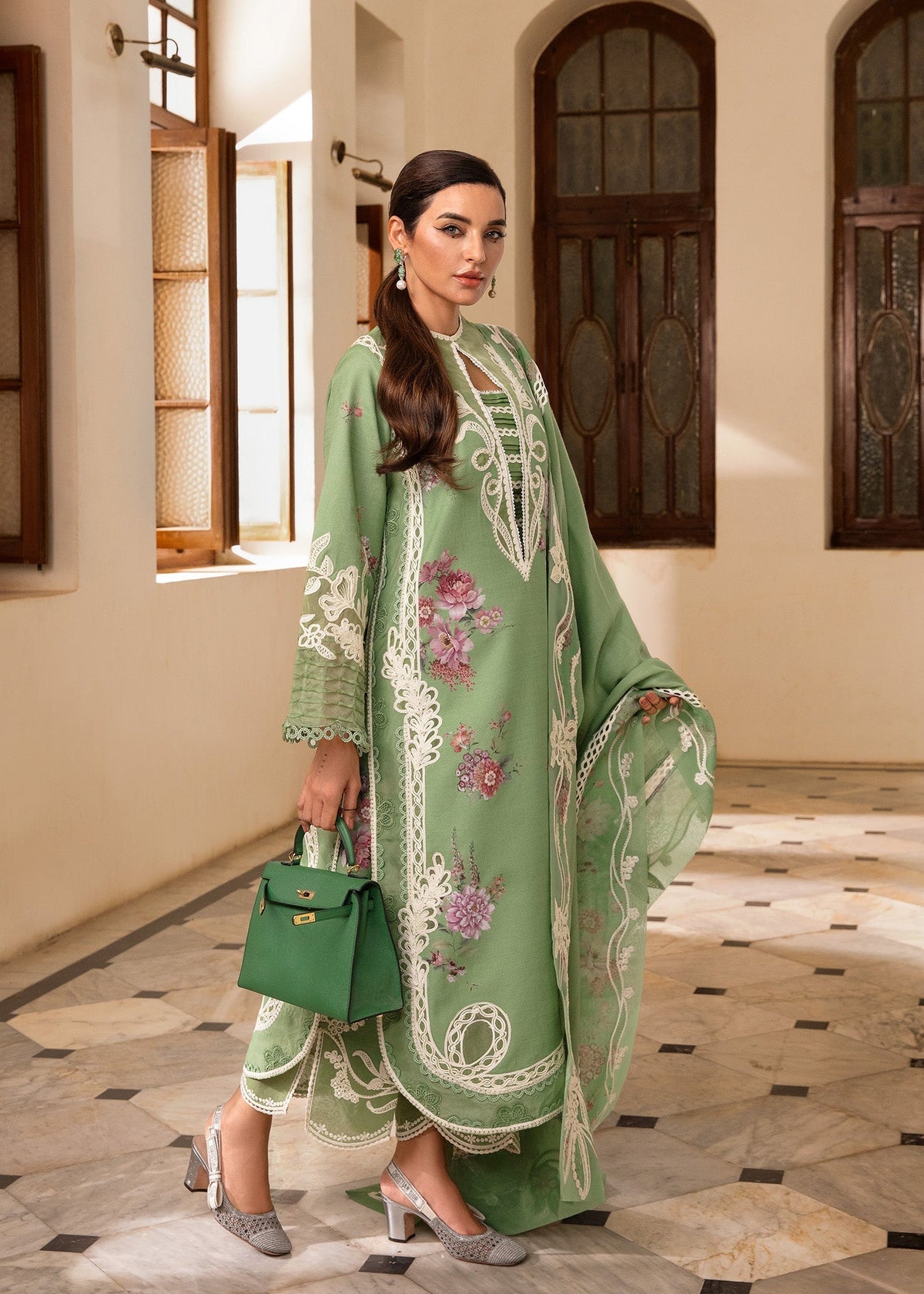 Crimson | Aaleen Winter 24 | Gulbaan - Ladies Clothes 