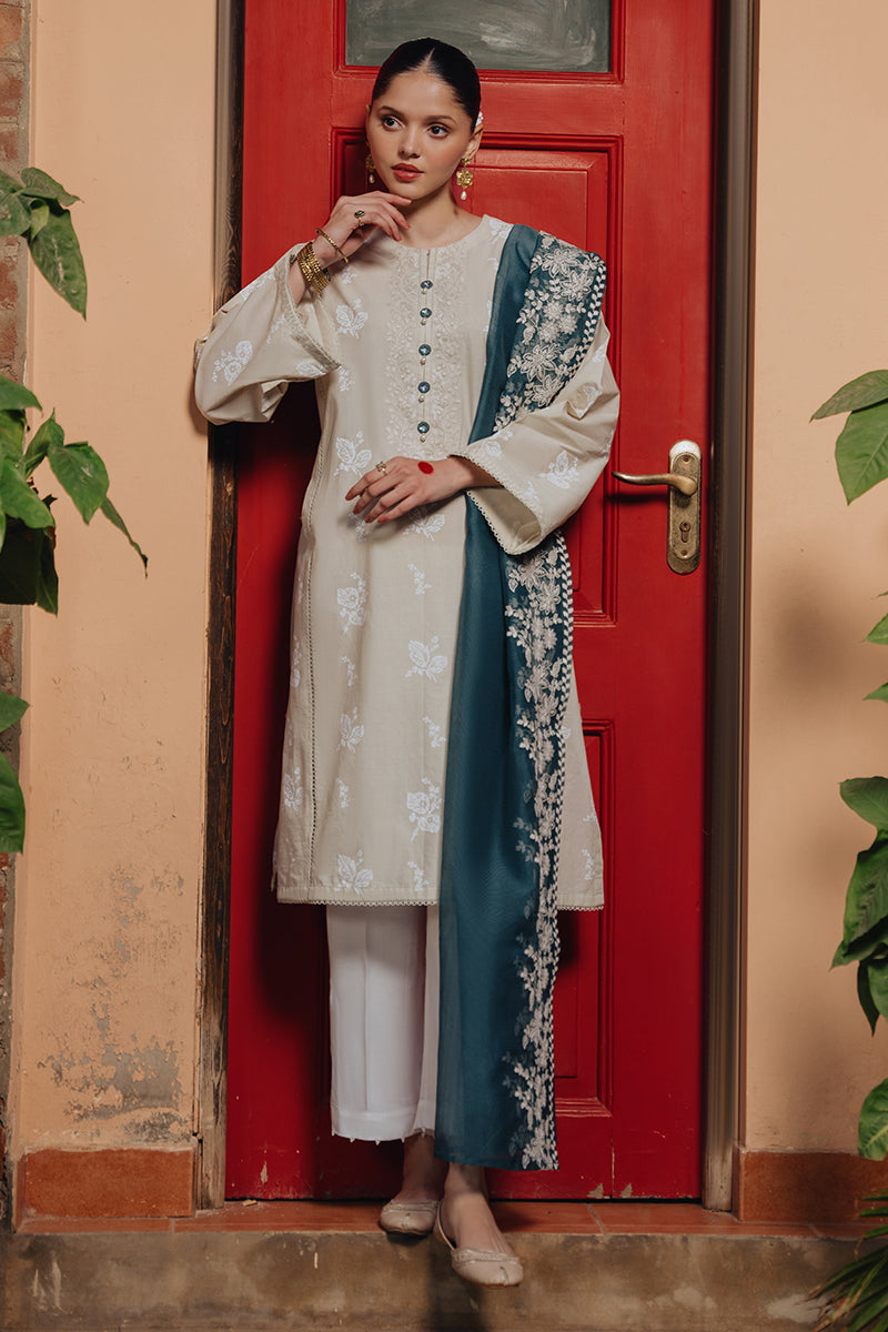 Cross Stitch | Eid Collection | DESERT SAGE - Maria Faisal
