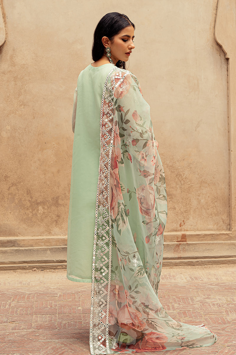 Cross Stitch | Eid Collection | ETHEREAL MINT - Maria Faisal