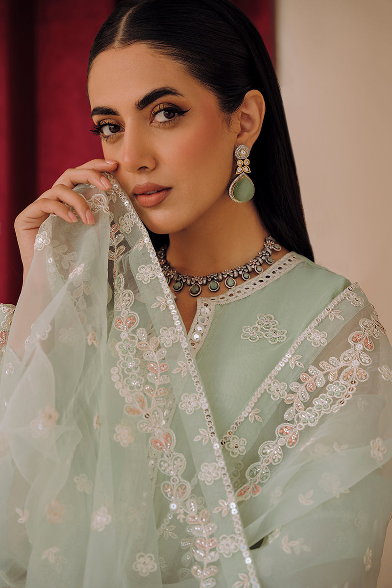 Cross Stitch | Eid Collection | MINTY GLAZE - Maria Faisal