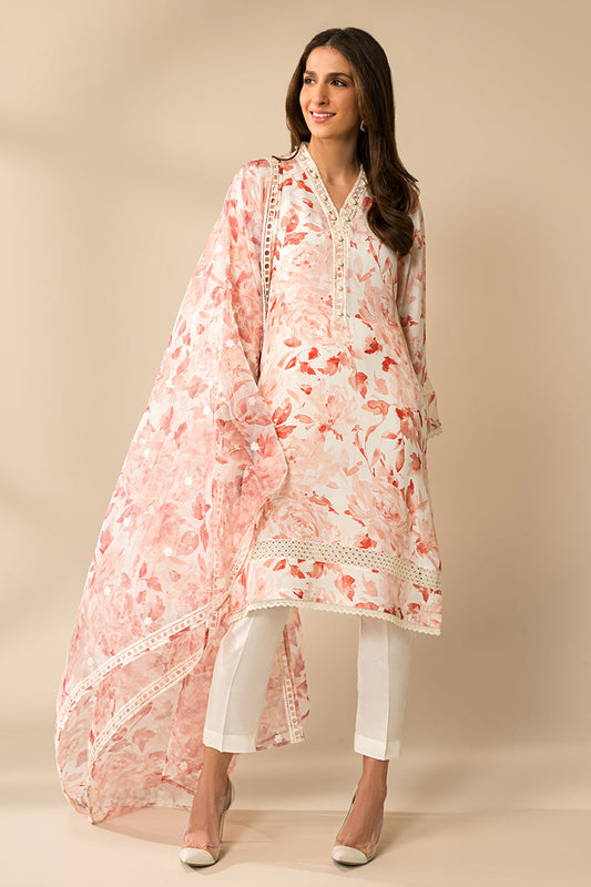 Cross Stitch | Eid Collection | CORAL IMPRESSION - Maria Faisal