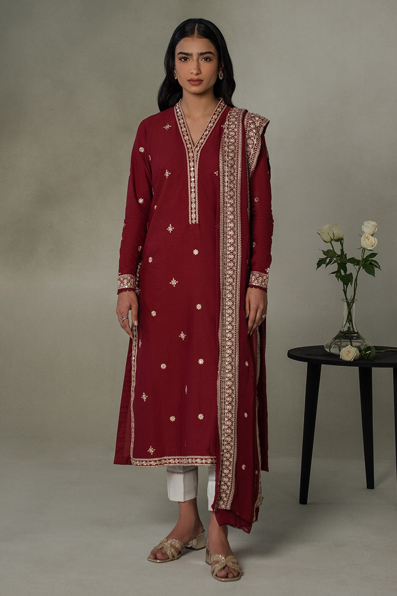Cross Stitch | Eid Collection | AUTUMN FALL - Maria Faisal