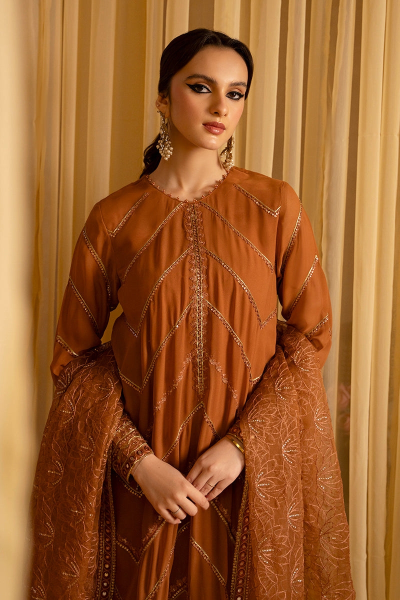 Cross Stitch | Eid Collection | AMBER GOLD - Maria Faisal