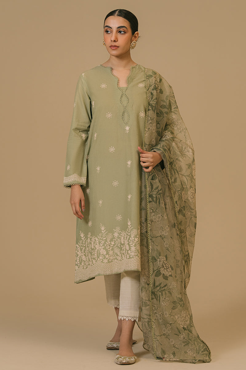 Cross Stitch | Eid Collection | OLIVE VISTA - Maria Faisal