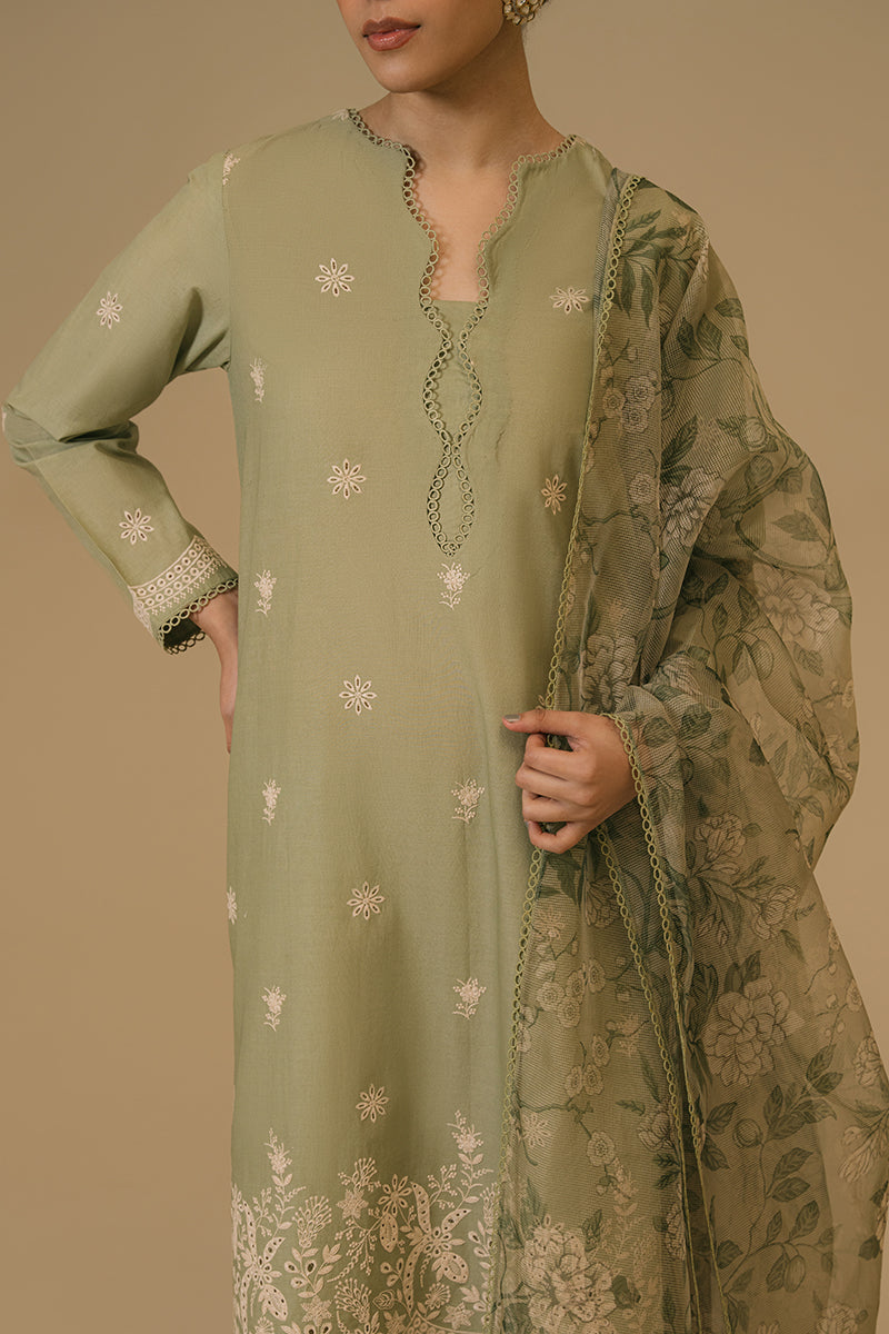 Cross Stitch | Eid Collection | OLIVE VISTA - Maria Faisal