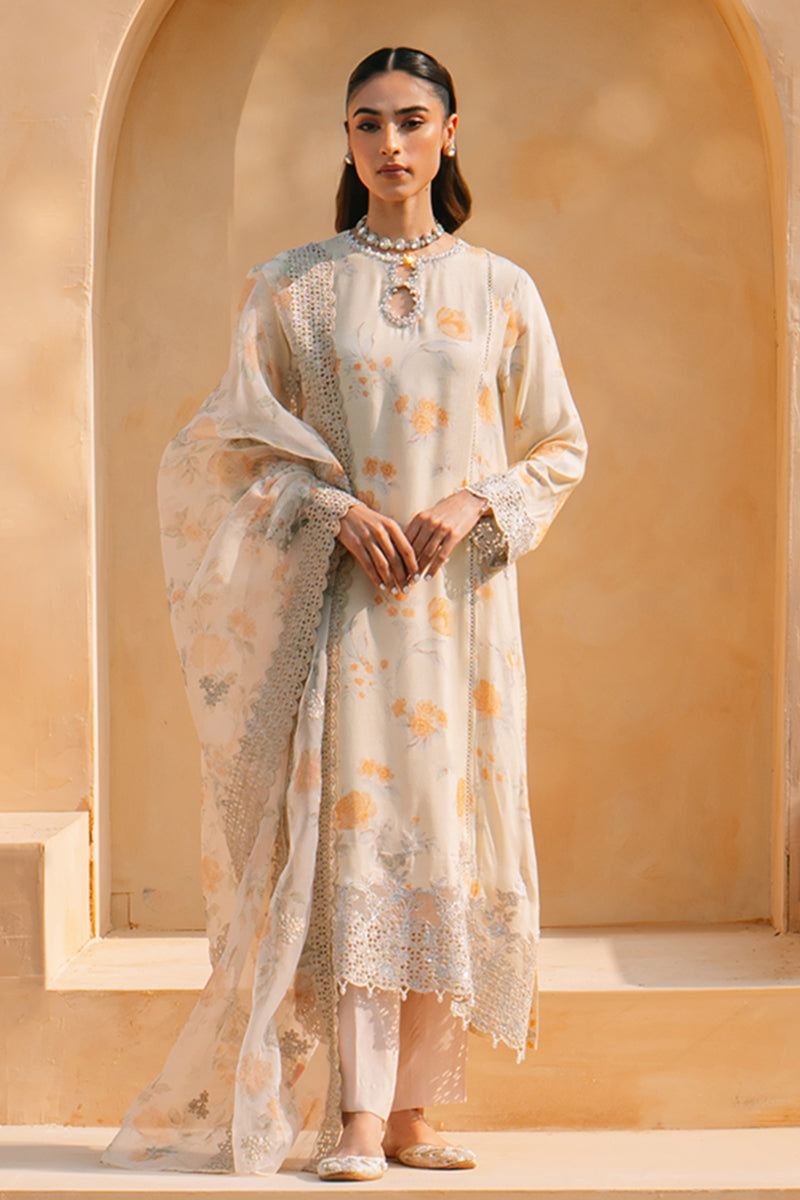 Cross Stitch | Eid Collection | LIME HAZE - Maria Faisal