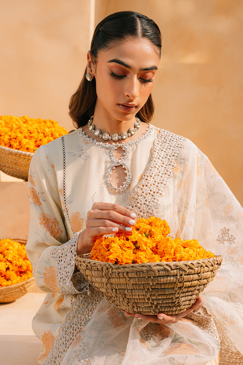 Cross Stitch | Eid Collection | LIME HAZE - Maria Faisal