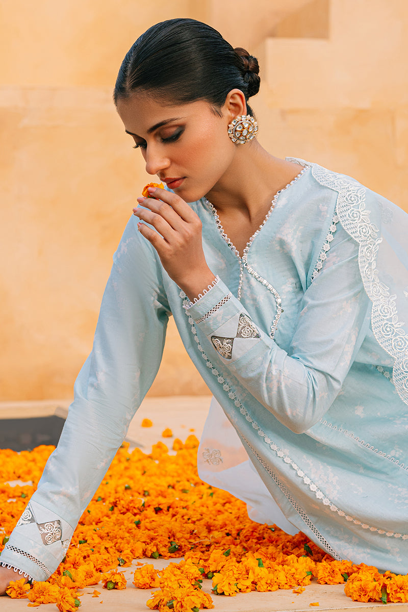 Cross Stitch | Eid Collection | SAFFRON SEA - Maria Faisal