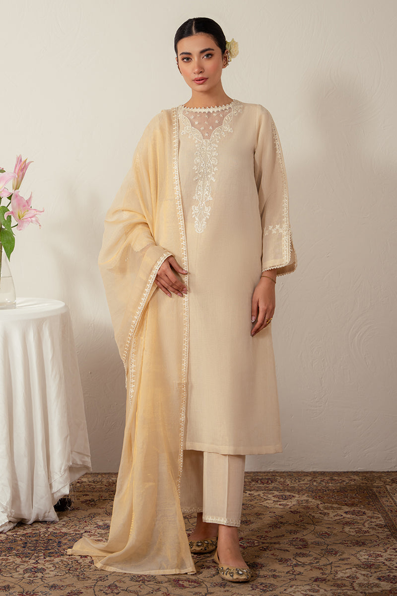 Cross Stitch | Eid Collection | PEARLED IVORY - Maria Faisal