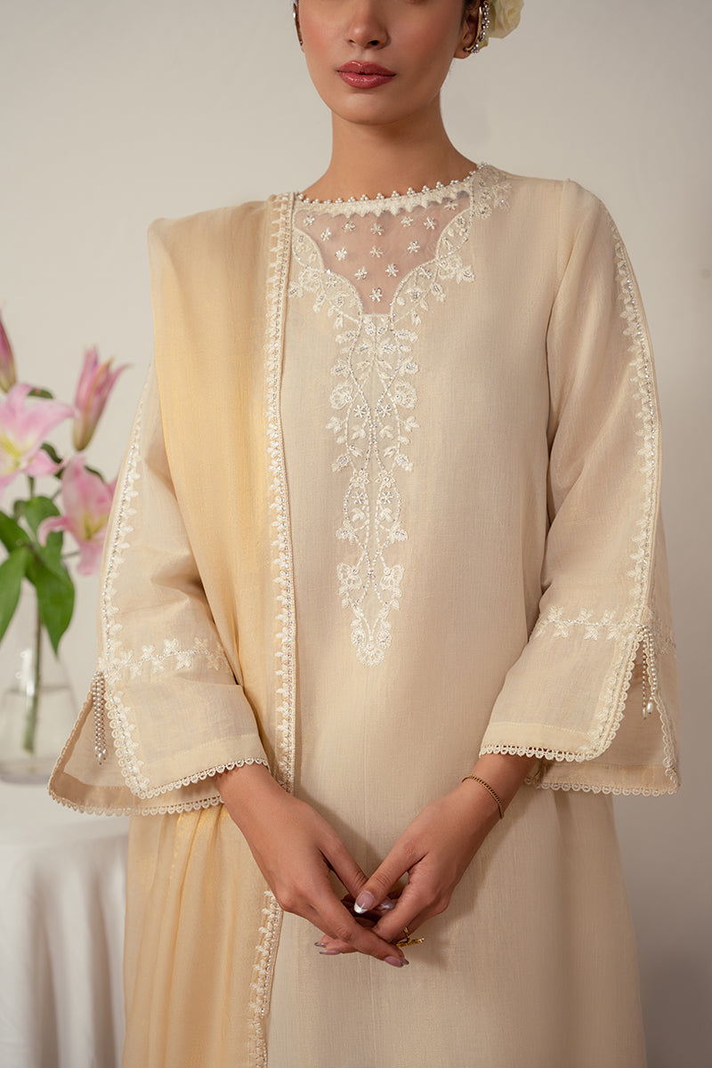 Cross Stitch | Eid Collection | PEARLED IVORY - Maria Faisal