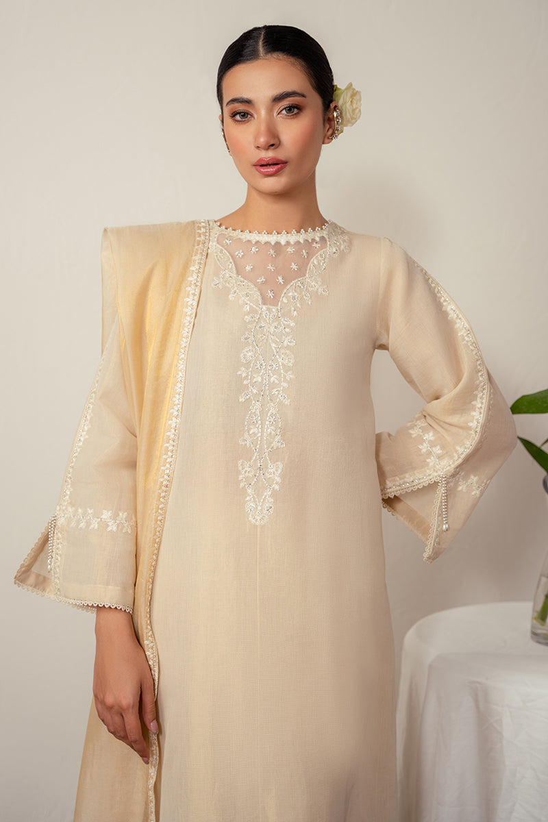Cross Stitch | Eid Collection | PEARLED IVORY - Maria Faisal