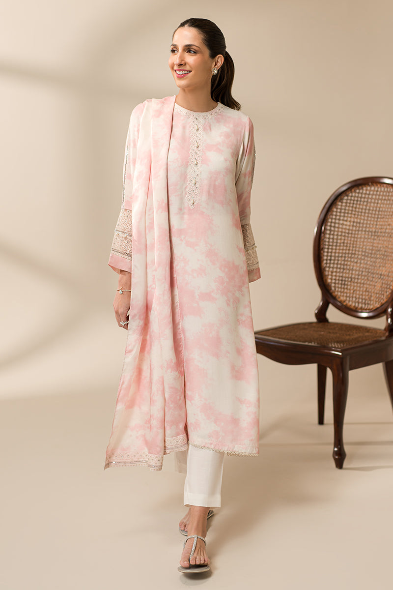 Cross Stitch | Eid Collection | PINK SPLASH - Maria Faisal