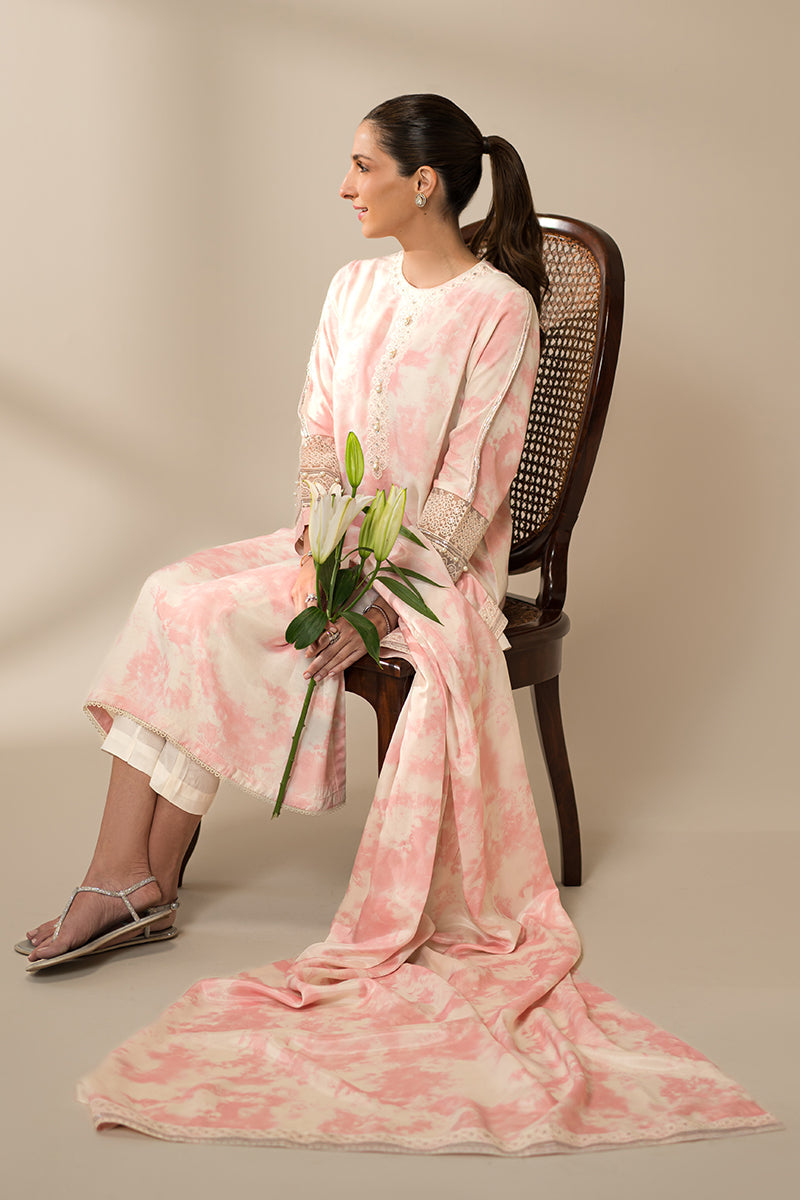 Cross Stitch | Eid Collection | PINK SPLASH - Maria Faisal