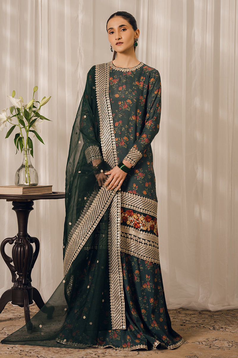 Cross Stitch | Eid Collection | EMERALD AISLE - Maria Faisal