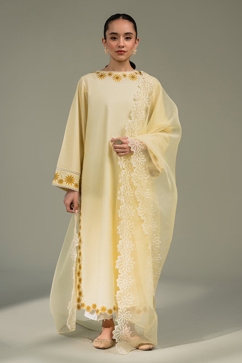 Cross Stitch | Eid Collection | SUN FIELD - Maria Faisal