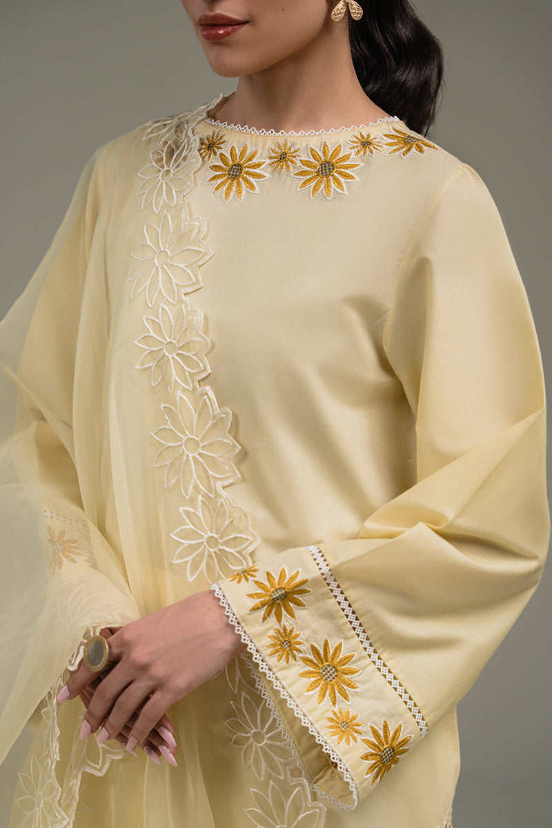 Cross Stitch | Eid Collection | SUN FIELD - Maria Faisal