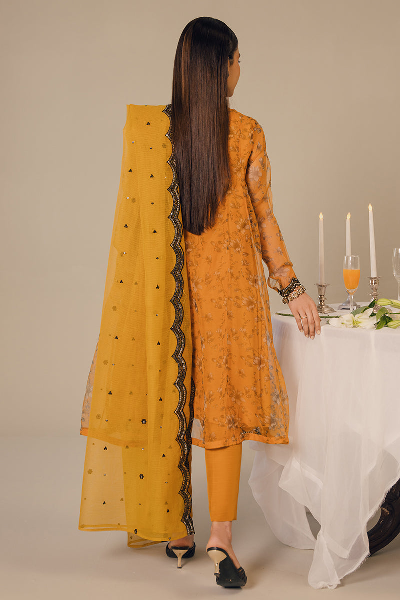 Cross Stitch | Eid Collection | HARVEST GOLD - Maria Faisal