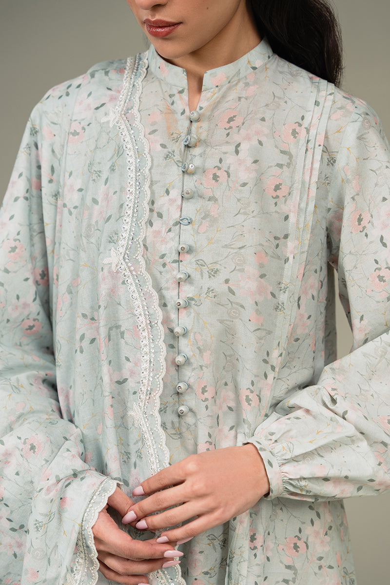Cross Stitch | Eid Collection | AQUA WHISPER - Maria Faisal