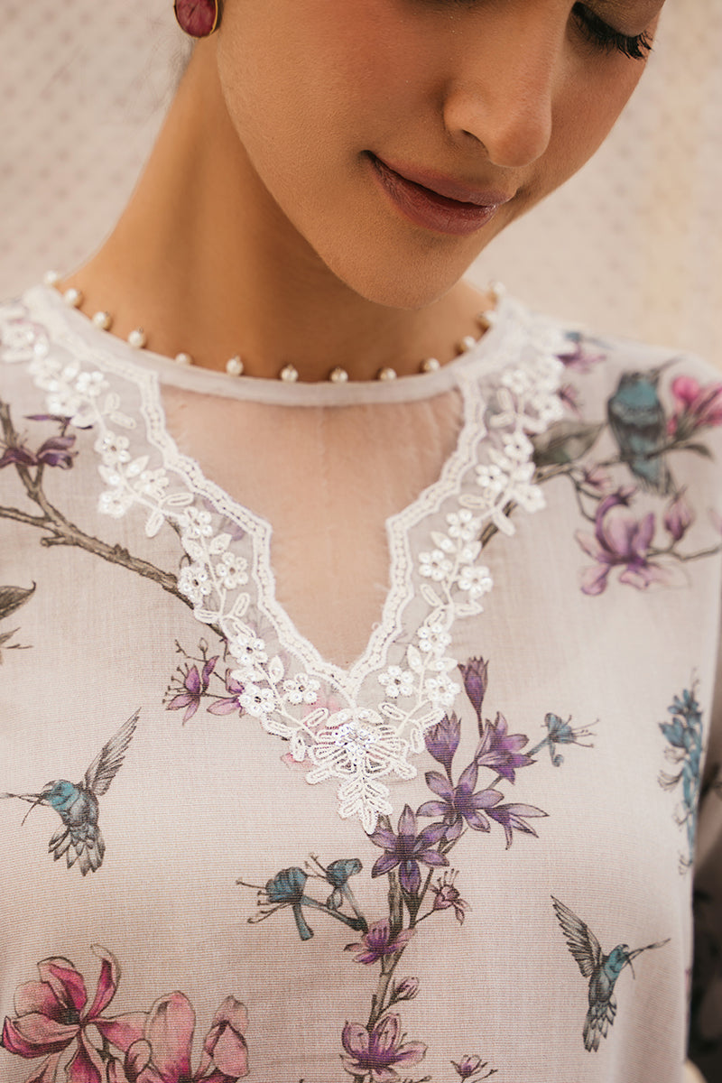 Cross Stitch | Eid Collection | PERIWINKLE PEARL - Maria Faisal