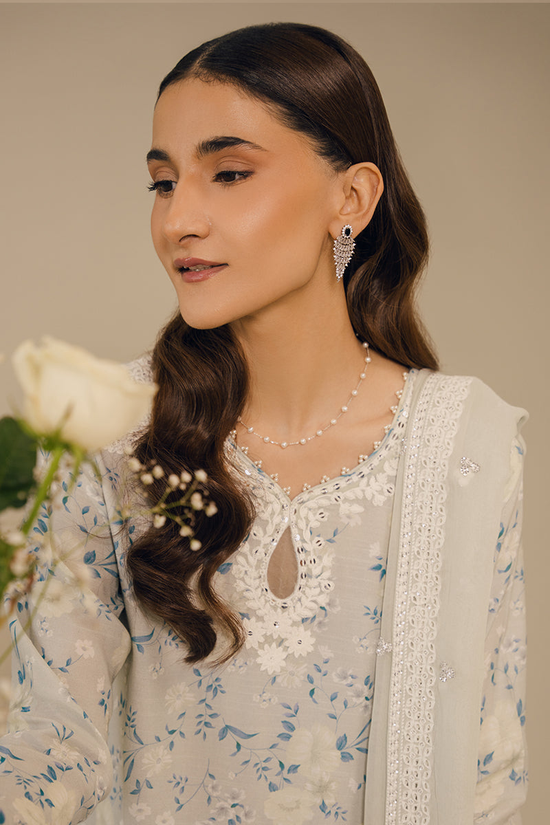 Cross Stitch | Eid Collection | PEARL BLUE - Maria Faisal