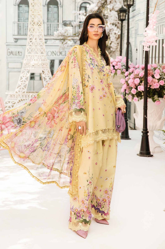 Maria B | M Prints Summer 25 | MPT-2603-A by Maria Faisal - Registered Vendor of : Maria B - type : Ladies Clothes - 100% original wedding dresses
