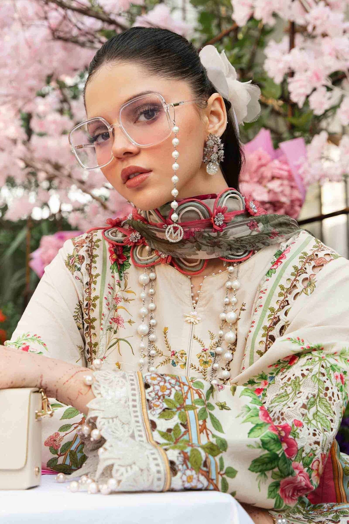 Maria B | M Prints Summer 25 | MPT-2605-A by Maria Faisal - Registered Vendor of : Maria B - type : Ladies Clothes - 100% original wedding dresses