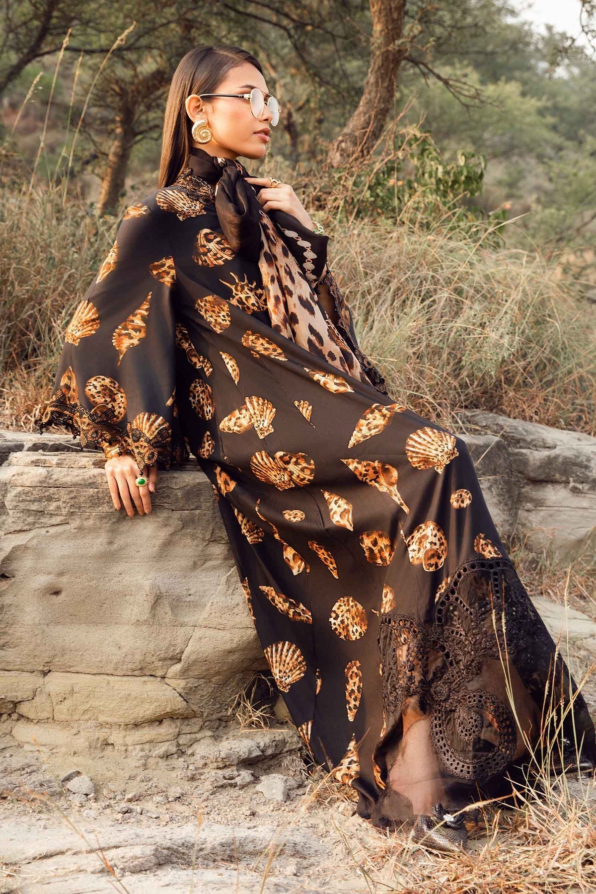 Maria B | M Prints Winter 24 | MPT-2410-B - Ladies Clothes - Maria Faisal