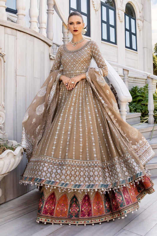 Maria B | Sateen Formals 24 | CST-810 - Ladies Clothes - Maria Faisal
