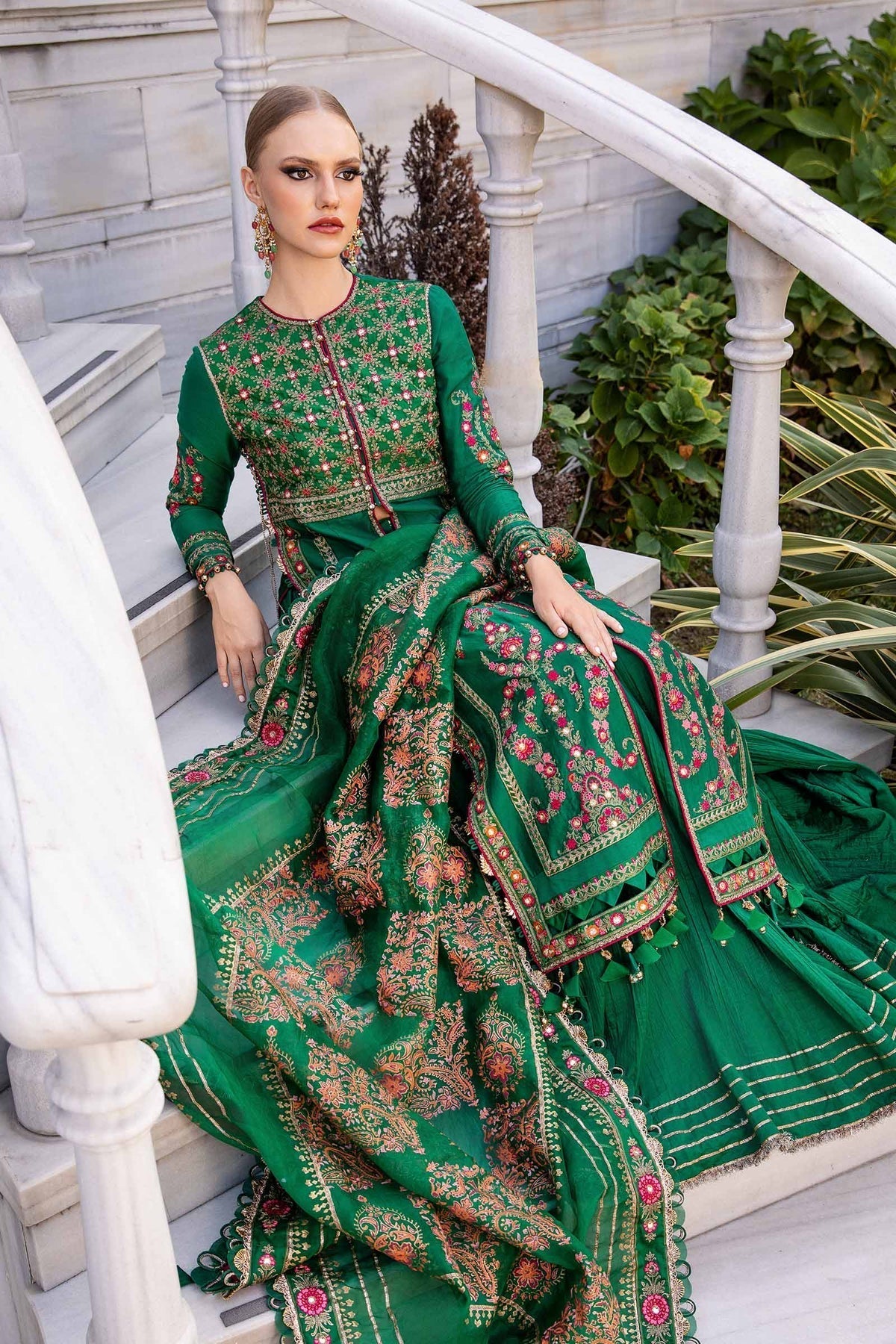 Maria B | Sateen Formals 24 | CST-811 - Ladies Clothes - Maria Faisal