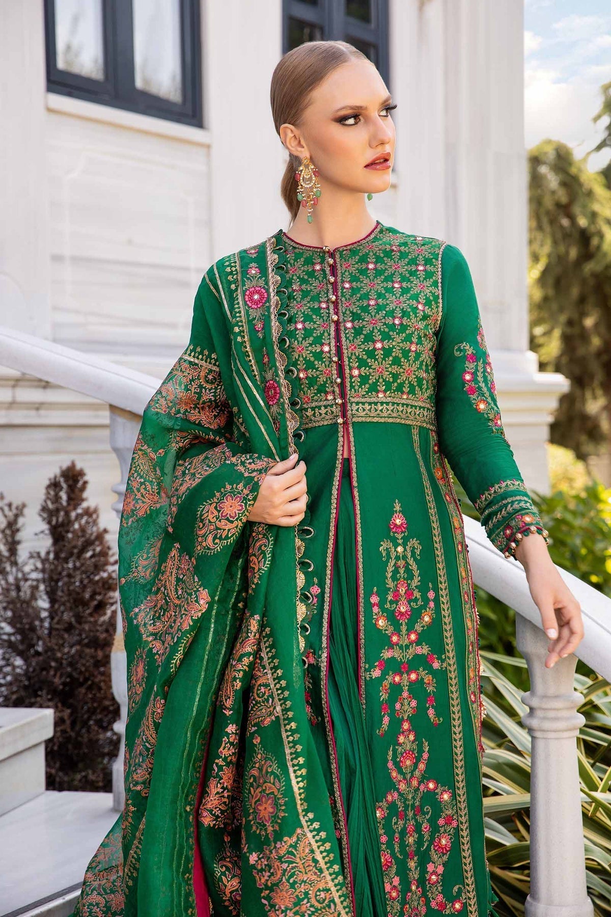 Maria B | Sateen Formals 24 | CST-811 - Ladies Clothes - Maria Faisal