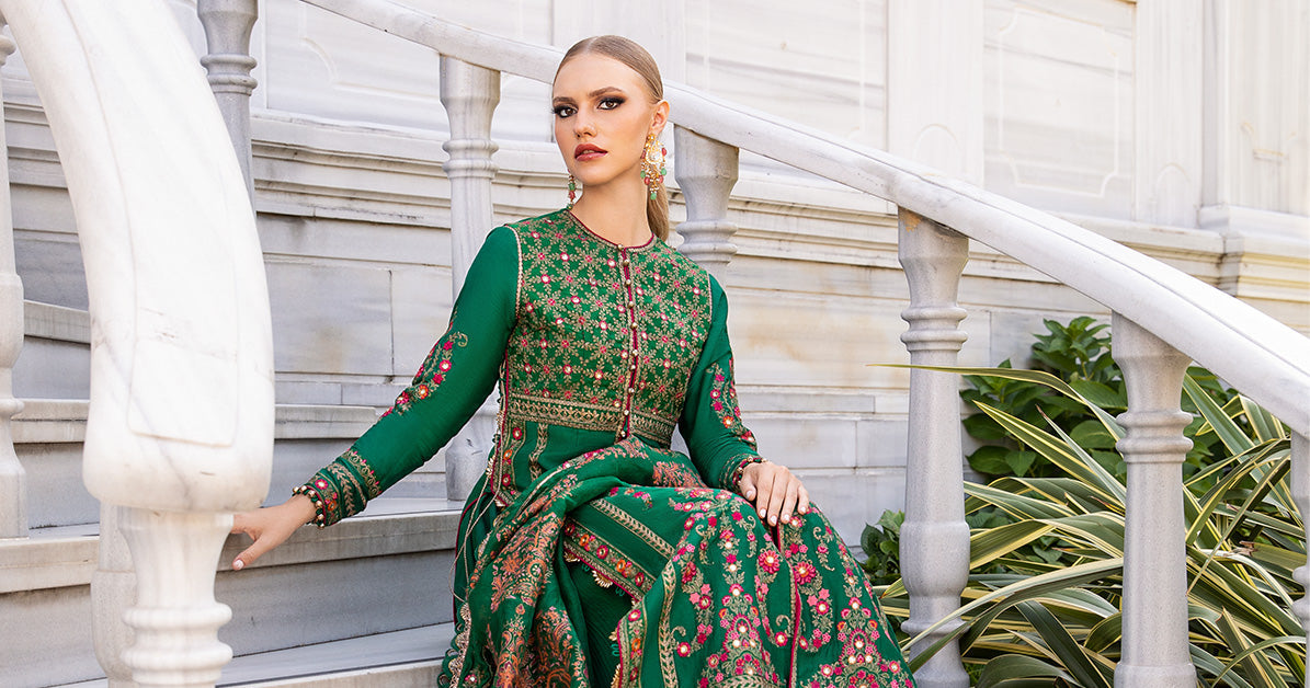 Maria B | Sateen Formals 24 | CST-811 - Ladies Clothes - Maria Faisal