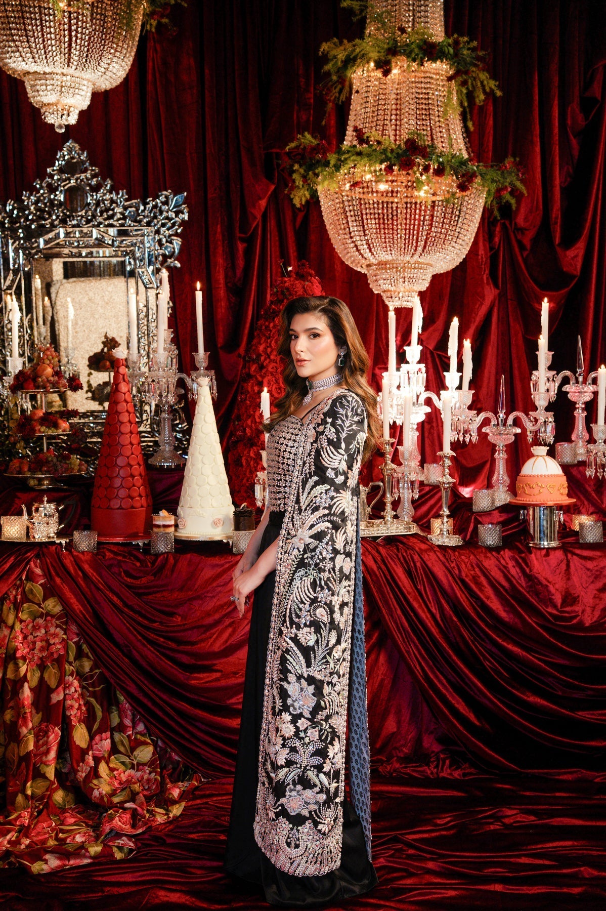 Sable Vogue | Laal Bagh Bridal Collection | SLB-1571 - Bridal Dress - available at Maria Faisal in UK and USA.