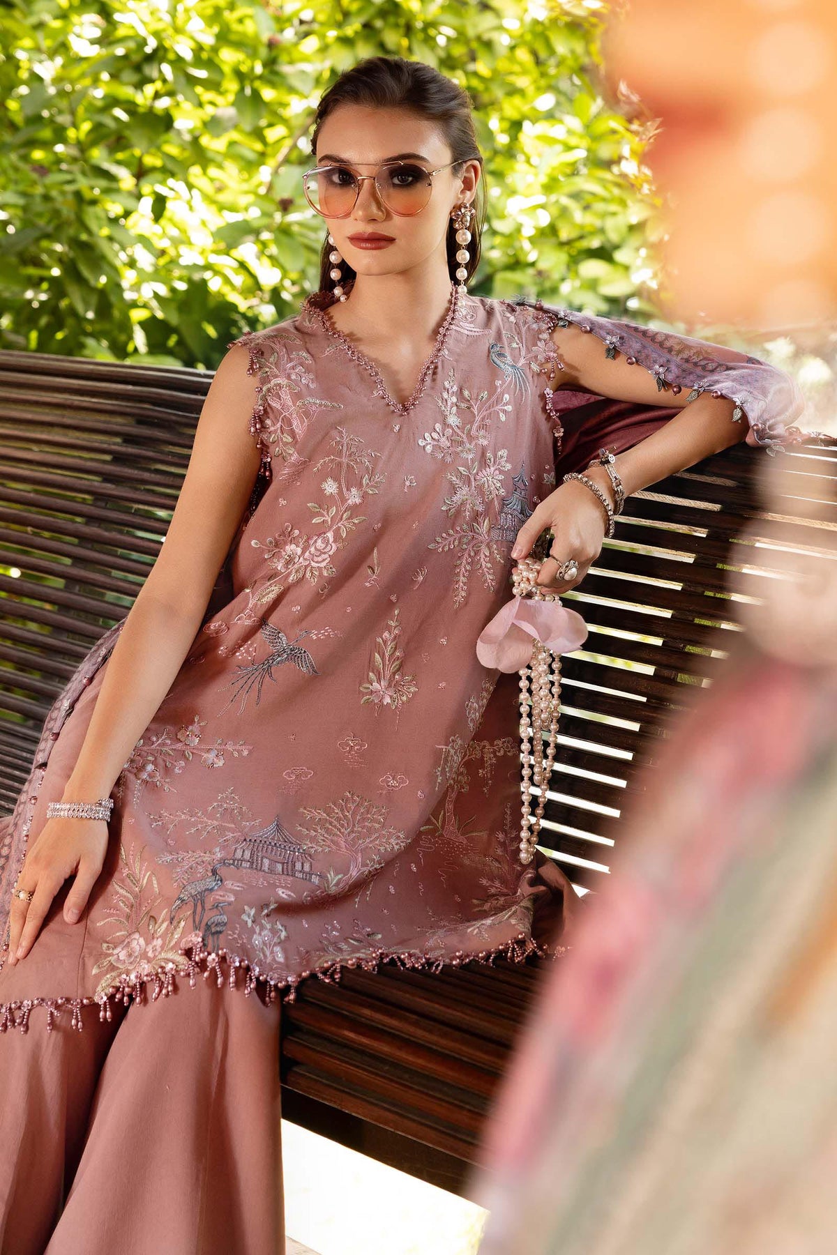 MPT-2801-A – authentic Pakistani dress from the M Prints Winter 25 collection for women in the UK