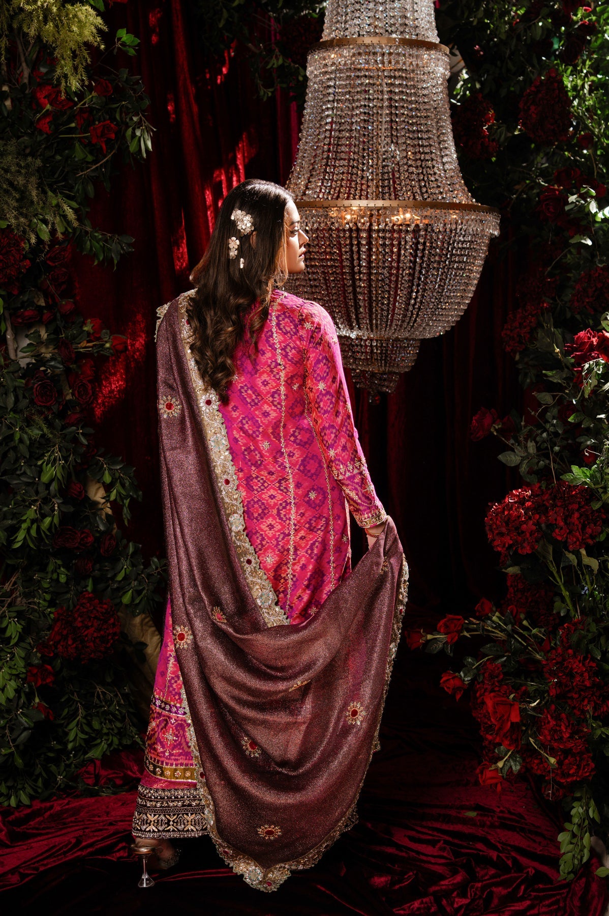 Sable Vogue | Laal Bagh Bridal Collection | SLB-1589 - Bridal Dress - available at Maria Faisal in UK and USA.