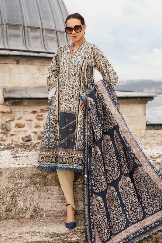 Maria B | M Prints Fall Edit 24 | MPT-2302-A - Ladies Clothes - Maria Faisal