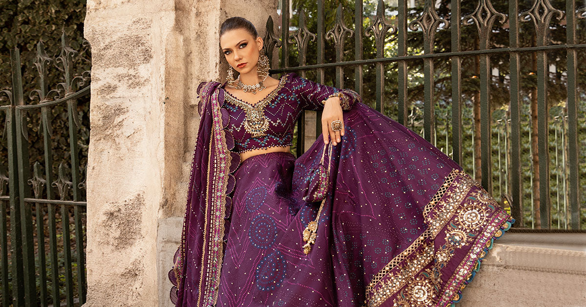 Maria B | Sateen Formals 24 | CST-802 - Ladies Clothes - Maria Faisal
