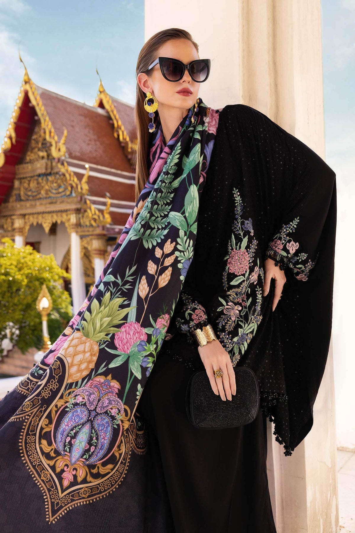 MPT-2802-B – authentic Pakistani dress from the M Prints Winter 25 collection for women in the UK