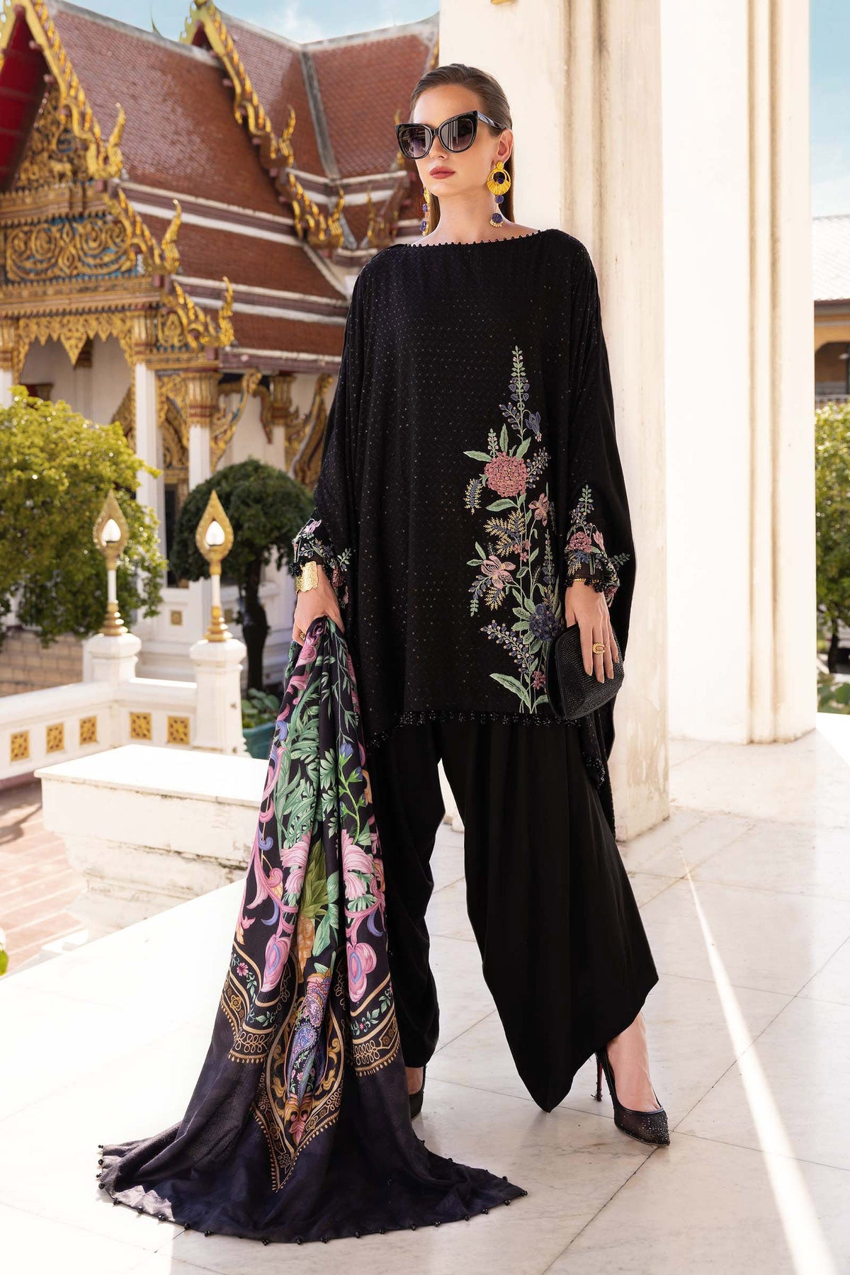 MPT-2802-B – authentic Pakistani dress from the M Prints Winter 25 collection for women in the UK