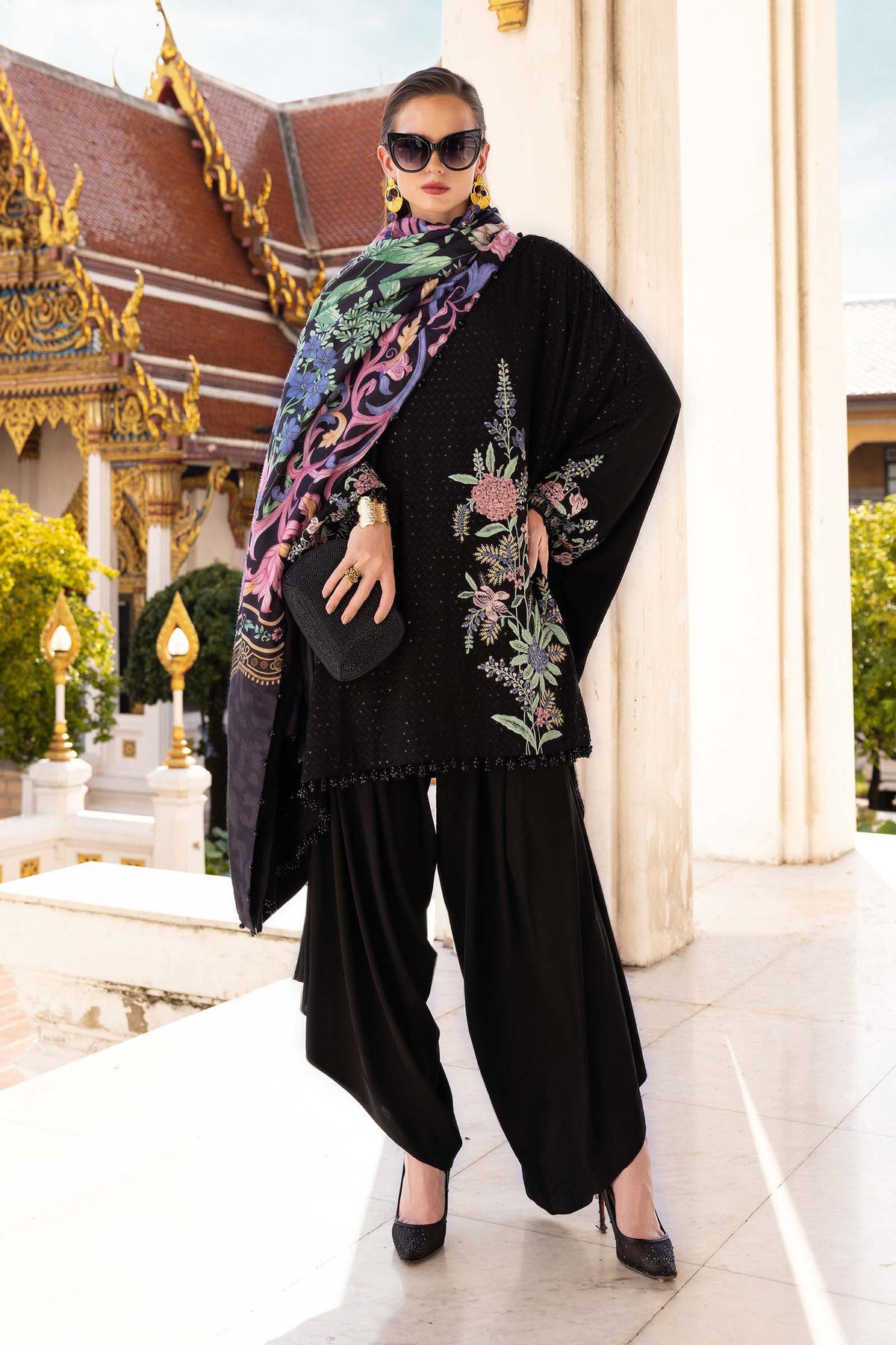 MPT-2802-B – authentic Pakistani dress from the M Prints Winter 25 collection for women in the UK
